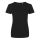 JT001F tri-blend Női rövid ujjú póló Just Ts, Solid Black-XL