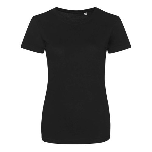 JT001F tri-blend Női rövid ujjú póló Just Ts, Solid Black-XL
