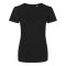 JT001F tri-blend Női rövid ujjú póló Just Ts, Solid Black-XS