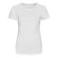 JT001F tri-blend Női rövid ujjú póló Just Ts, Solid White-XS