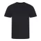 JT001 tri-blend rövid ujjú férfi póló Just Ts, Heather Black-S