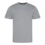 JT001 tri-blend rövid ujjú férfi póló Just Ts, Heather Grey-S