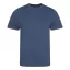 JT001 tri-blend rövid ujjú férfi póló Just Ts, Heather Navy-S