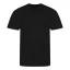 JT001 tri-blend rövid ujjú férfi póló Just Ts, Solid Black-M