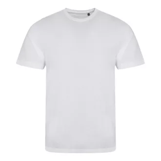   JT001 tri-blend rövid ujjú férfi póló Just Ts, Solid White-3XL