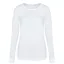 JT002F tri-blend Női hosszú ujjú póló Just Ts, Solid White-XL