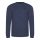 JT002 tri-blend hosszú ujjú férfi póló Just Ts, Heather Navy-M