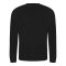 JT002 tri-blend hosszú ujjú férfi póló Just Ts, Solid Black-S