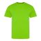 JT004 electric tri-blend rövid ujjú unisex póló Just Ts, Electric Green-L
