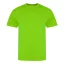 JT004 electric tri-blend rövid ujjú unisex póló Just Ts, Electric Green-L