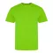 JT004 electric tri-blend rövid ujjú unisex póló Just Ts, Electric Green-M