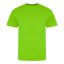 JT004 electric tri-blend rövid ujjú unisex póló Just Ts, Electric Green-S