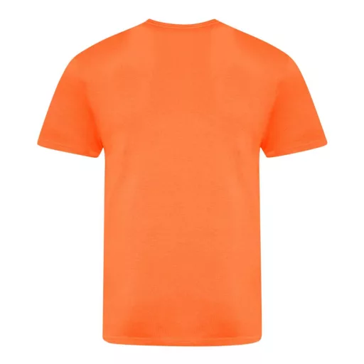 JT004 electric tri-blend rövid ujjú unisex póló Just Ts, Electric Orange-2XL