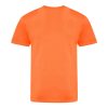 JT004 electric tri-blend rövid ujjú unisex póló Just Ts, Electric Orange-S