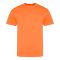 JT004 electric tri-blend rövid ujjú unisex póló Just Ts, Electric Orange-XL