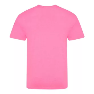   JT004 electric tri-blend rövid ujjú unisex póló Just Ts, Electric Pink-S