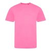 JT004 electric tri-blend rövid ujjú unisex póló Just Ts, Electric Pink-XL