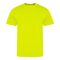JT004 electric tri-blend rövid ujjú unisex póló Just Ts, Electric Yellow-L