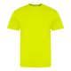 JT004 electric tri-blend rövid ujjú unisex póló Just Ts, Electric Yellow-M