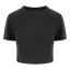 JT006 tri-blend rövid fazonú Női póló Just Ts, Heather Black-L