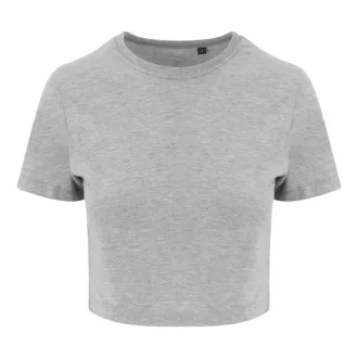   JT006 tri-blend rövid fazonú Női póló Just Ts, Heather Grey-XS