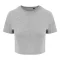 JT006 tri-blend rövid fazonú Női póló Just Ts, Heather Grey-XS