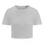 JT006 tri-blend rövid fazonú Női póló Just Ts, Solid White-M