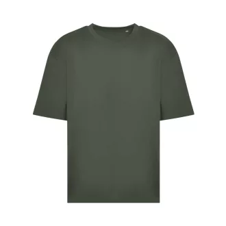   JT009 rövd ujjú bő szabású unisex póló Just Ts, Earthy Green-S