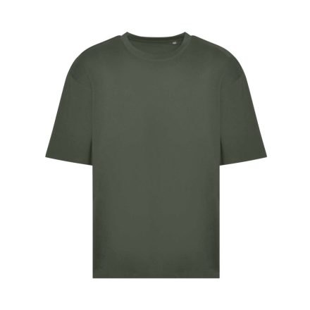 JT009 rövd ujjú bő szabású unisex póló Just Ts, Earthy Green-S