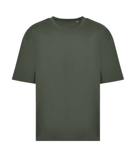 JT009 rövd ujjú bő szabású unisex póló Just Ts, Earthy Green-S
