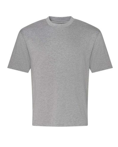 JT009 rövd ujjú bő szabású unisex póló Just Ts, Heather Grey-S