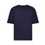 JT009 rövd ujjú bő szabású unisex póló Just Ts, New French Navy-XL