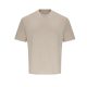 JT009 rövd ujjú bő szabású unisex póló Just Ts, Natural Stone-XL