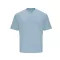 JT009 rövd ujjú bő szabású unisex póló Just Ts, Sky Blue-L