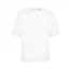 JT009 rövd ujjú bő szabású unisex póló Just Ts, White-2XL