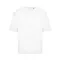 JT009 rövd ujjú bő szabású unisex póló Just Ts, White-L