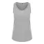 JT015 tri-blend ujjatlan Női póló-trkó Just Ts, Heather Grey-XL