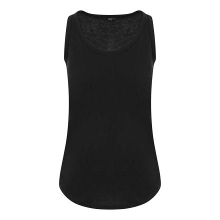 JT015 tri-blend ujjatlan Női póló-trkó Just Ts, Solid Black-2XL