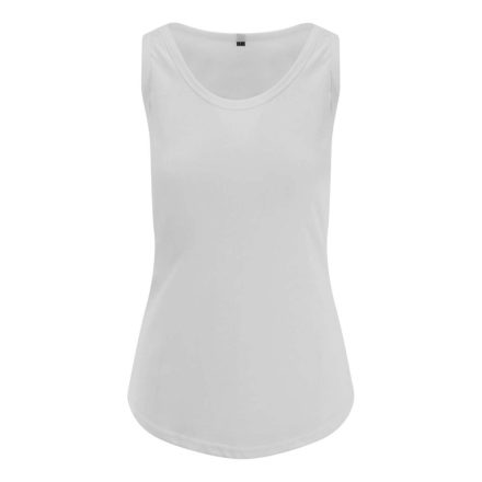 JT015 tri-blend ujjatlan Női póló-trkó Just Ts, Solid White-XL