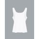JT017 laza szabású Női ujjatlan póló-trikó Just Ts, Solid White-XS