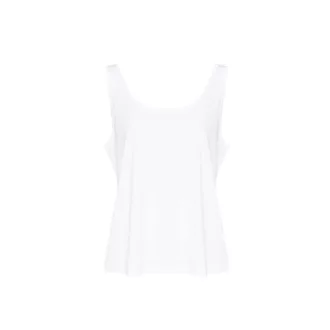   JT017 laza szabású Női ujjatlan póló-trikó Just Ts, Solid White-XS