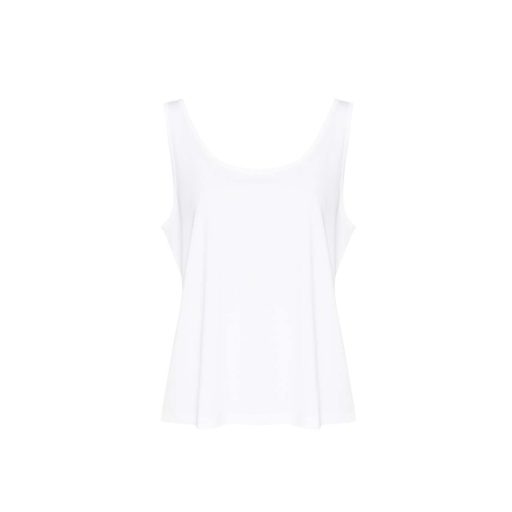 JT017 laza szabású Női ujjatlan póló-trikó Just Ts, Solid White-XS