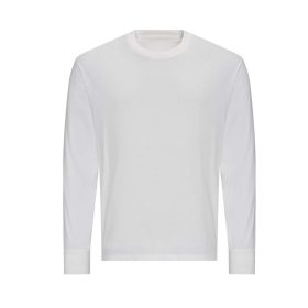   JT019 bő szabású unisex hosszú ujjú póló Just Ts, White-S