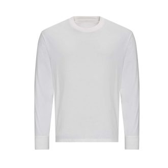   JT019 bő szabású unisex hosszú ujjú póló Just Ts, White-S