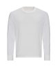JT019 bő szabású unisex hosszú ujjú póló Just Ts, White-XL