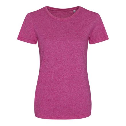 JT030F márga hatású Női rövid ujjú póló Just Ts, Space Pink/White-L