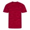 JT034 terepmintás unisex rövid ujjú póló Just Ts, Red Camo-L