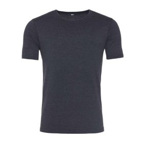   JT099 mosott hatású unisex rövid ujjú póló Just Ts, Washed New French Navy-XS