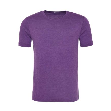 JT099 mosott hatású unisex rövid ujjú póló Just Ts, Washed Purple-L