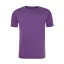 JT099 mosott hatású unisex rövid ujjú póló Just Ts, Washed Purple-M
